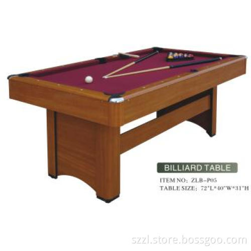The Most Popular American Pool Table with Environment Material